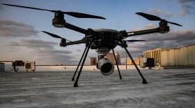 A Customs and Border Protection drone is ready for launch in this undated photo.