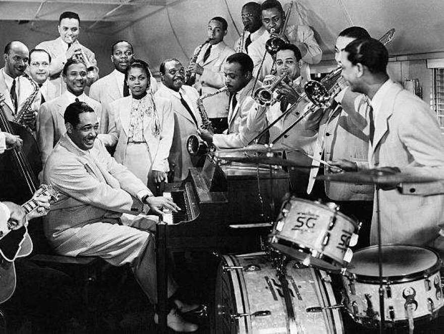 Duke Ellington and his orchestra.