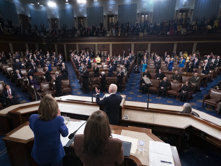 During his 2022 speech, President Biden received full-throated bipartisan support for his calls to back Ukraine and isolate Russia.