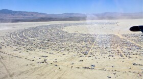 Burning man playa