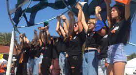 Nationwide the youth share of newly registered voters increased more than two percent after Parkland, according to the data analytics firm TargetSmart.