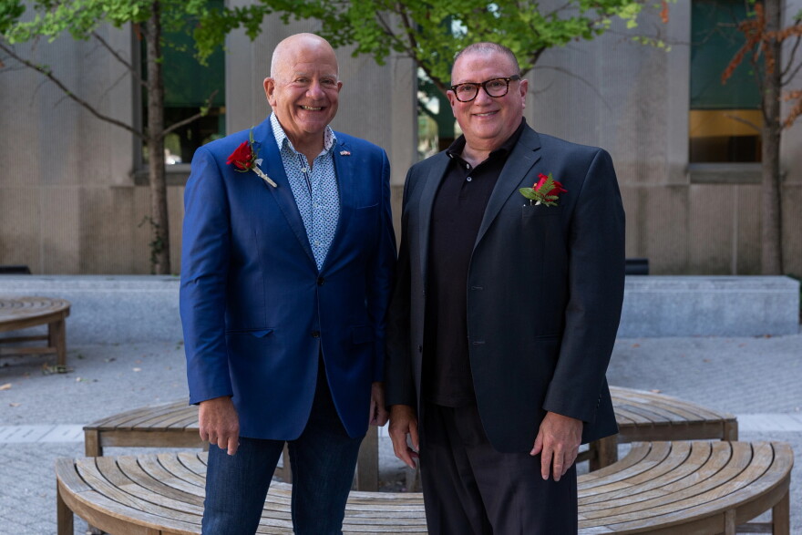 The Robert H. McKinney School of Law also plans to name building atrium in honor of the couple.
