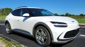 Genesis GV60 Performance, a top-end luxury electric crossover.