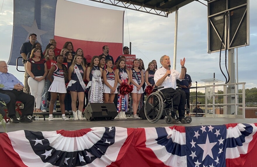 Gov. Greg Abbott has been pushing for education savings accounts, a school voucher-like program, since the Texas Legislature reconvened in January. The Republican governor held a rally in support ESAs at Cornerstone Christian School over the weekend.