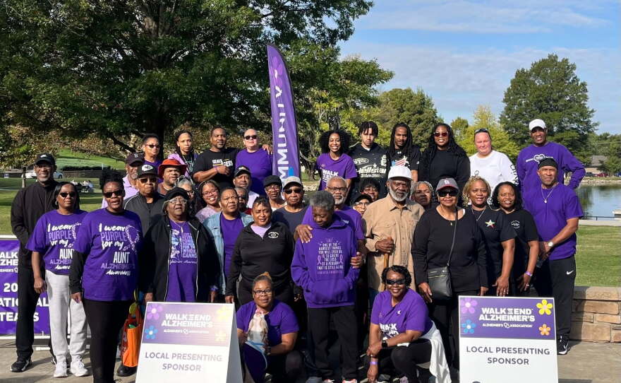 'Walk to End Alzheimers' event team, 2025, in Cape Girardeau, MO.