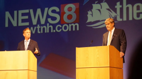Ned Lamont and Bob Stefanowski in 2018.