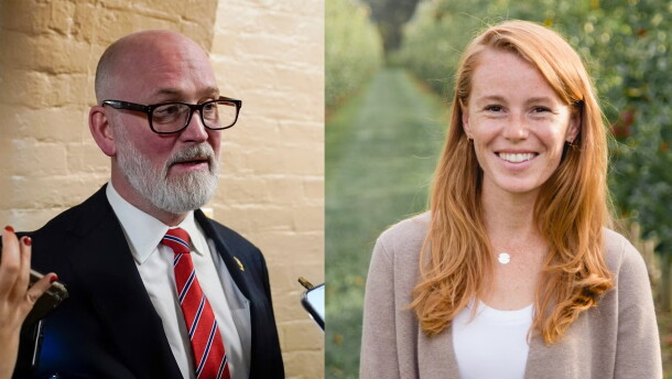 Derrick Van Orden and Rebecca Cooke