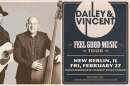Ad for Dailey & Vincent concert at Dannenberger Family Vineyards Feb. 27