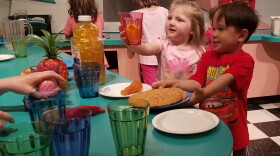These kids are serving up fun at the reopened Children's Museum.