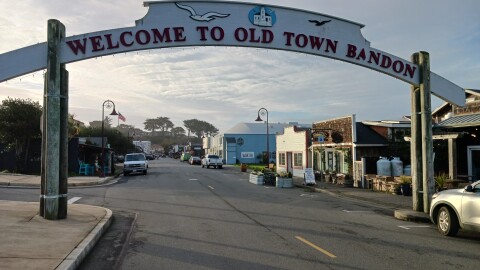 Downtown Bandon, Ore.