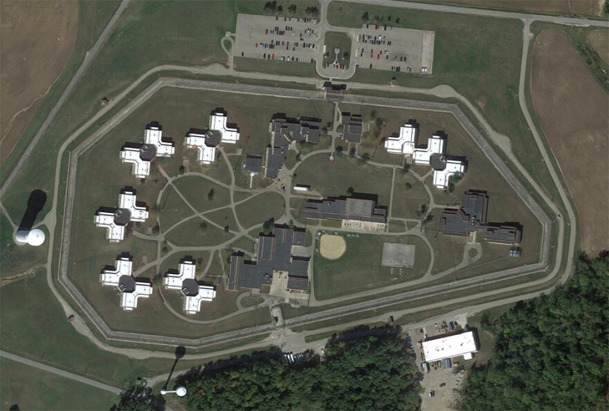  An satellite view of the Ohio Department of Rehabilitation and Correction Correctional Reception Center in Orient 