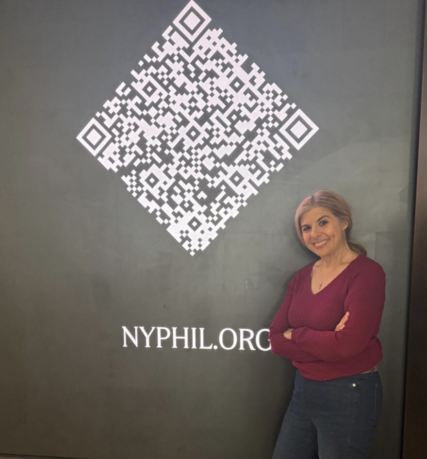 WSHU's afternoon and evening classical music host Lauren Rico.