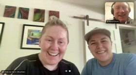 Grainne Hunt & Jules Stewart on Zoom