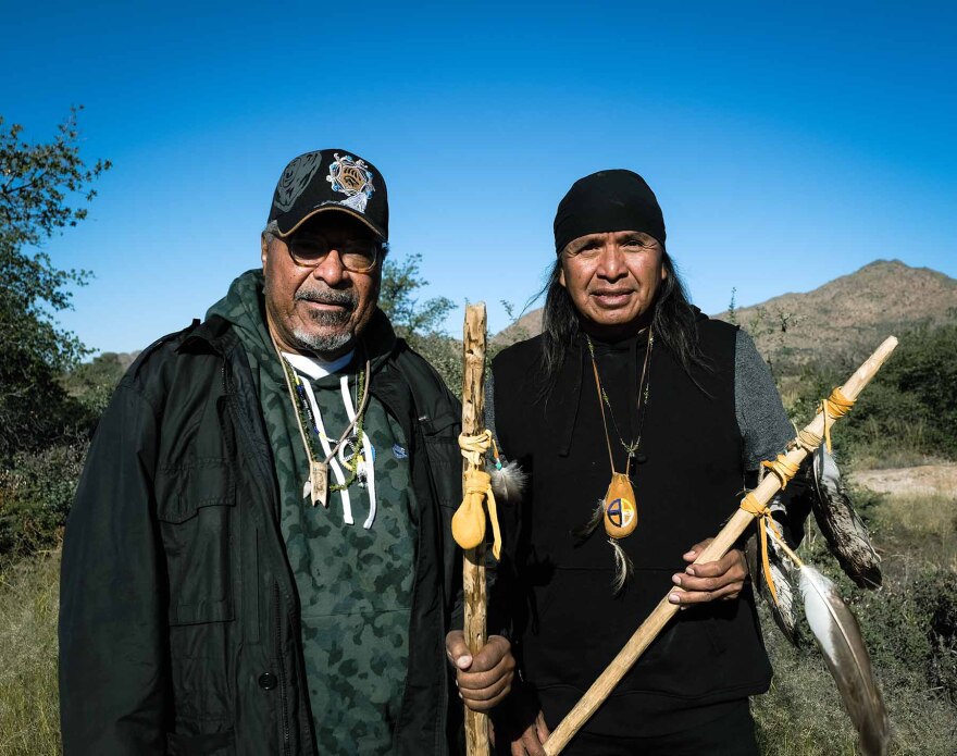 Apache activist Wendsler Nosie Sr.