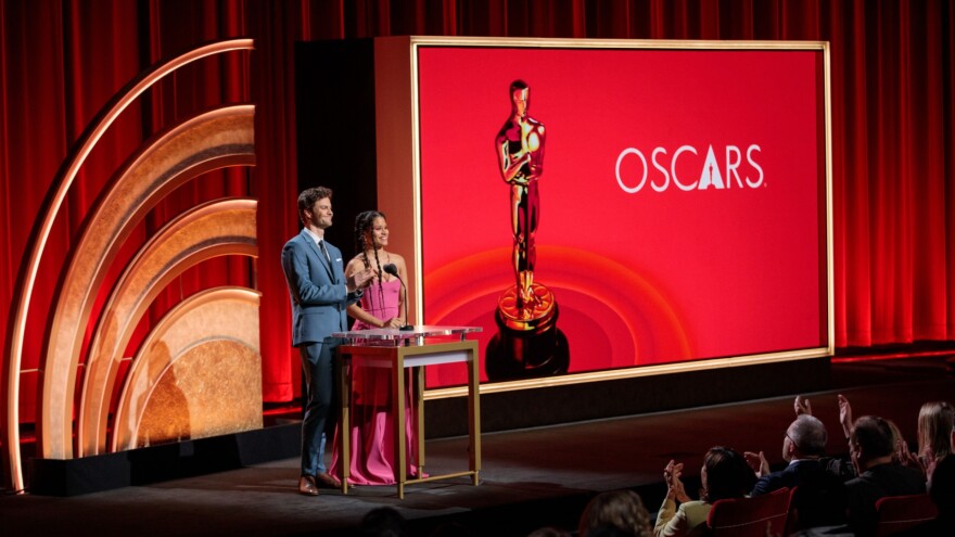 Jack Quaid and Zazie Beetz host the announcement of the 96th Oscars® nominations on Tuesday, January 23, 2024.