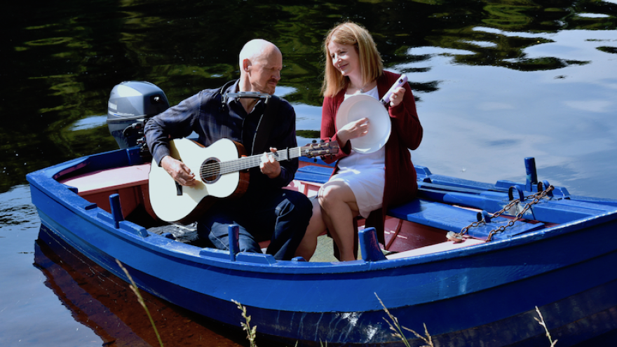 Scottish folk duo Jim and Susie Malcolm are featured on this week's episode.