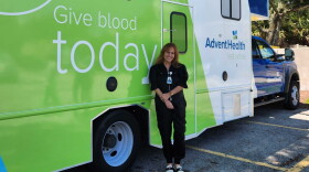 Dr. Juliana Gaitan is the medical director of the AdventHealth Blood Center.