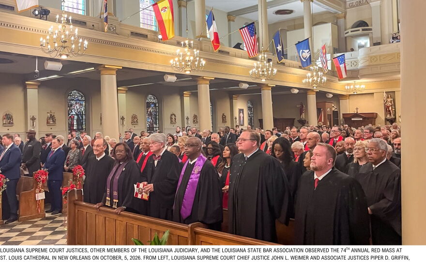Pictured are the events of the Red Mass that took place on Oct, 5th, 2026