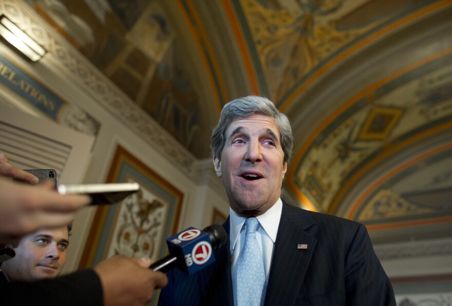 The next Secretary of State John Kerry.