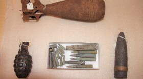 Theo Greenly / KUCB Grenades, chemical weapons and other munitions have been turning up on the island’s hiking trails and beaches for decades.