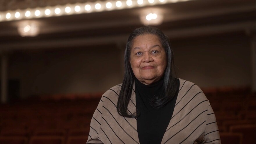 Geneva Woode from a scene in the documentary "Cake Walk."