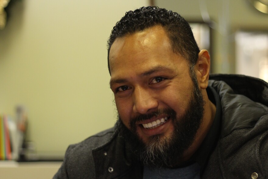 Ma'o Tosi of Anchorage (Photo by Wesley Early, Alaska Public Media - Anchorage)