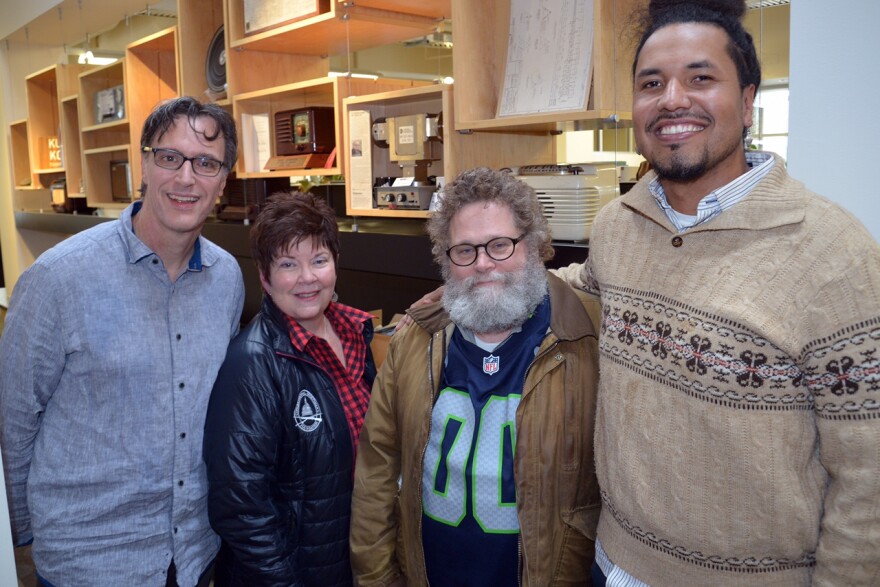 'Week in Review' panel Bill Radke, Pam Roach, Knute Berger and Gyasi Ross.