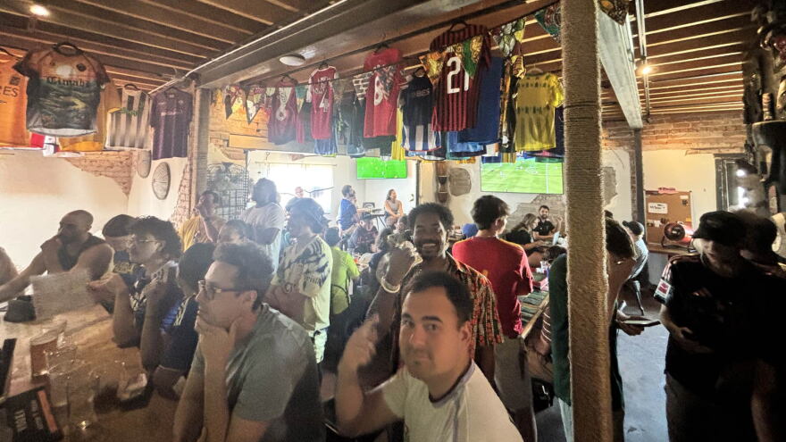 Zerai's crowd