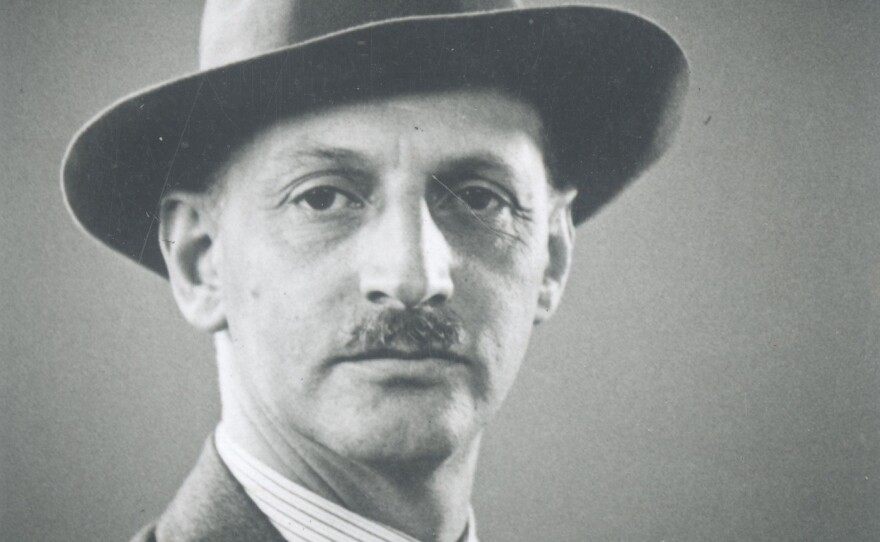 Otto Frank's 1932 passport photo.