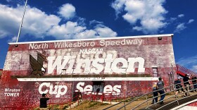 advertisement for the Winston Cup Series at North Wilkesboro