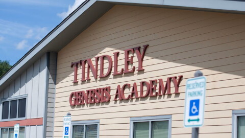 Tindley Genesis Academy in Indianapolis. The former CEO of the Tindley charter school network must pay restitution and will serve over a year in prison, according to a judgment in federal court against him related to a fraud case.