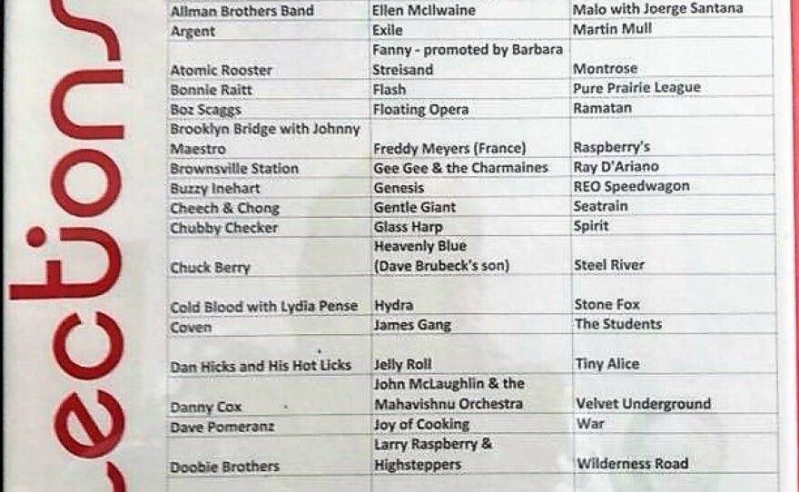 Reflections A Legendary Cincinnati Concert Venue WVXU