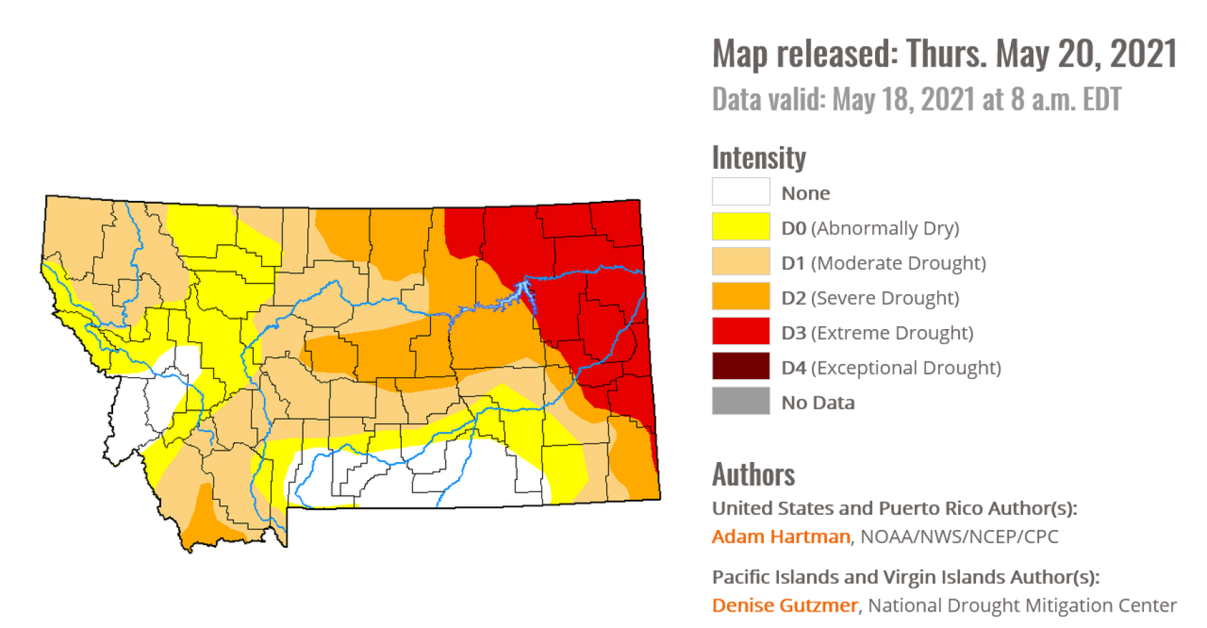 Montana’s Drought Still Extensive Despite Recent Rain | Montana Public ...