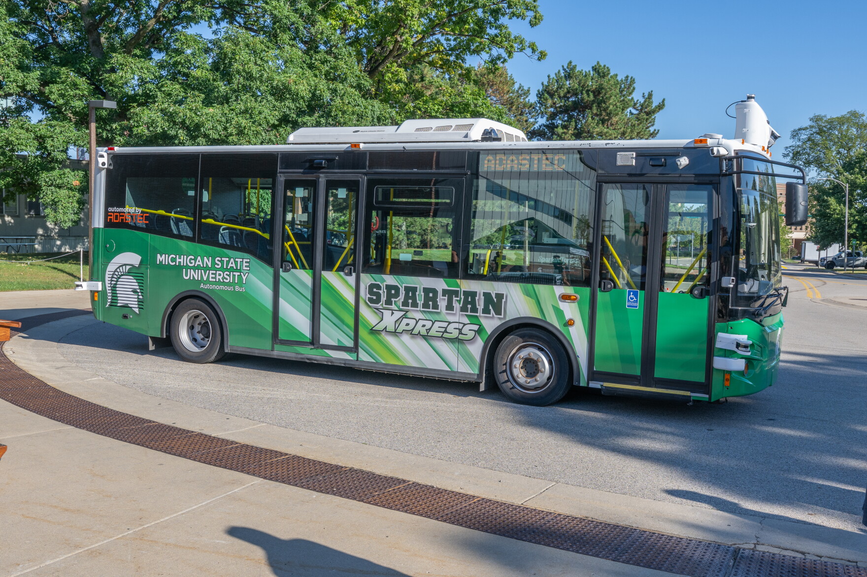 Msu Bus Routes SpartanXpress, MSU’s autonomous bus, is ready for rides and research ...