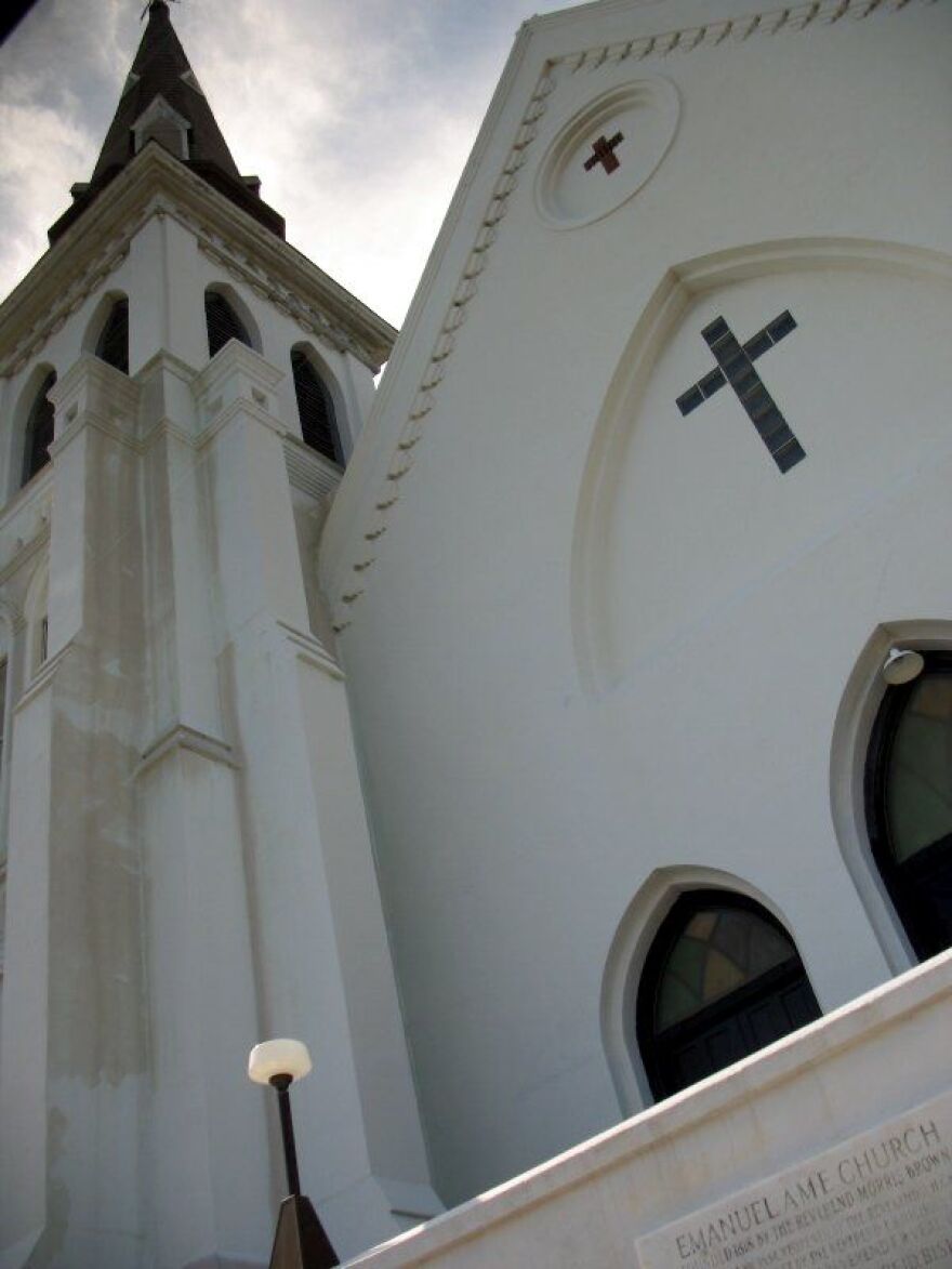 An image of Emanuel AME Church in Charleston, SC