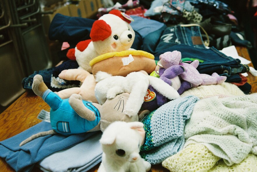 Toys for children, for patients at the Luke Clinic