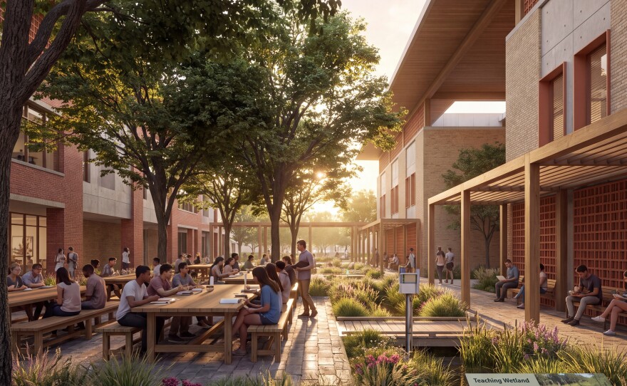 Hillsborough College unveiled conceptual renderings on Aug. 26, 2026, that provide an early look at the continued transformation of its Dale Mabry campu as discussions continue regarding the proposed Tampa Bay Rays ballpark and mixed-use development surrounding the site.