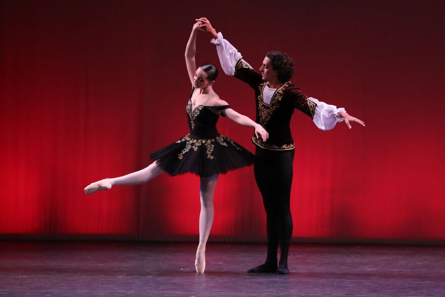 Evelyn Lyman paired with Lead Artist Brian Guerrero.