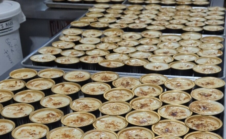 Meezan Kitchen serves unique desserts like its knafeh mascarpone cups, a mix of a traditional Palestinian dessert topped with mascarpone cream