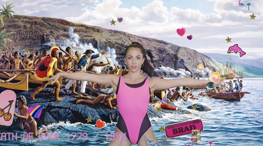 A screenshot of a still from "20 minute workout."