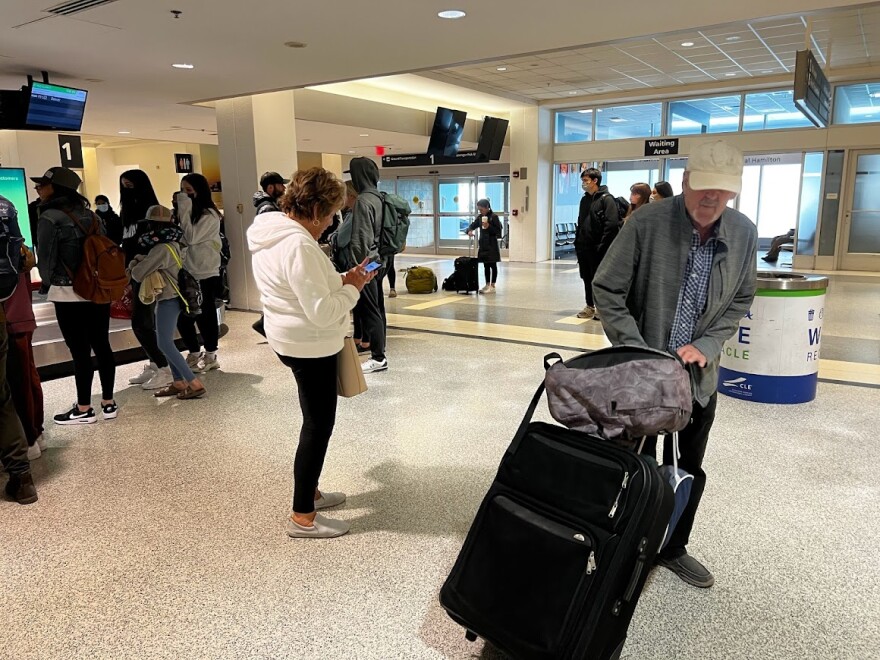 Cleveland Hopkins baggage claim