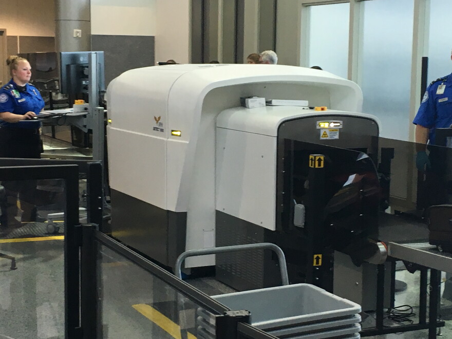 This CT scanner costs $350,000 so the TSA says the rollout will be slow at the nation's airports.