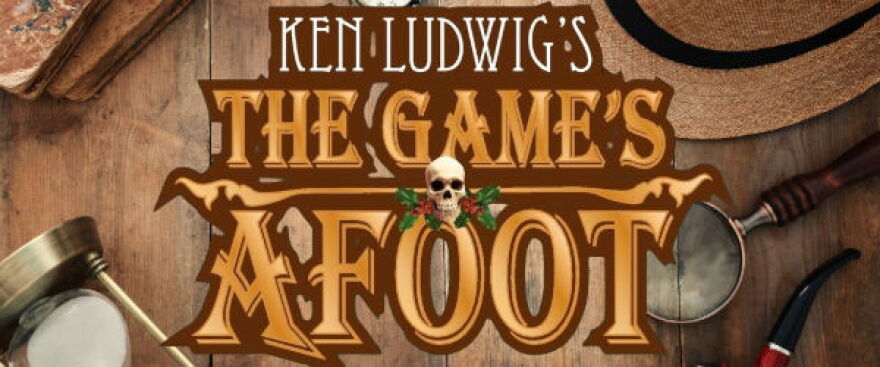 Belle Theatre Graphic for 'The Game's Afoot'