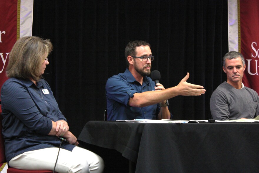 L to R: Becky Etzler, Clint Carter, Jeremy Walther.