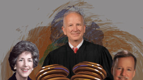 Photos, left to right: California Supreme Court Justice Carol Corrigan, North Carolina Supreme Court Chief Justice Paul Newby and Louisiana Supreme Court Justice Scott Crichton (photos via those states).