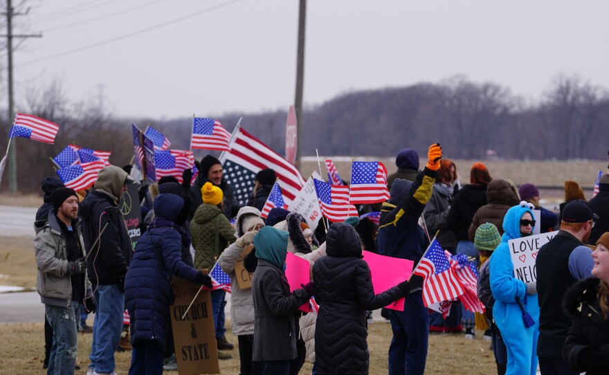Education Secretary Linda McMahon and Turning Point USA's Erika Kirk visited Genoa-Kingston High School on Thursday, Feb. 2026. It was part of the U.S. Department of Education’s “History Rocks! Trail to Independence” tour.