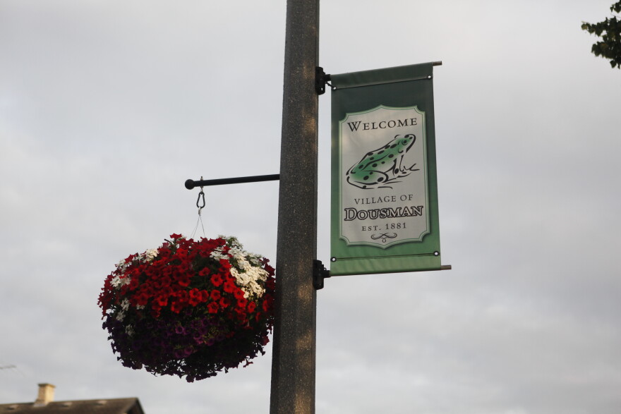Depictions of frogs are everywhere in Dousman, Wisconsin. (credit: Dan Wanschura / Points North)
