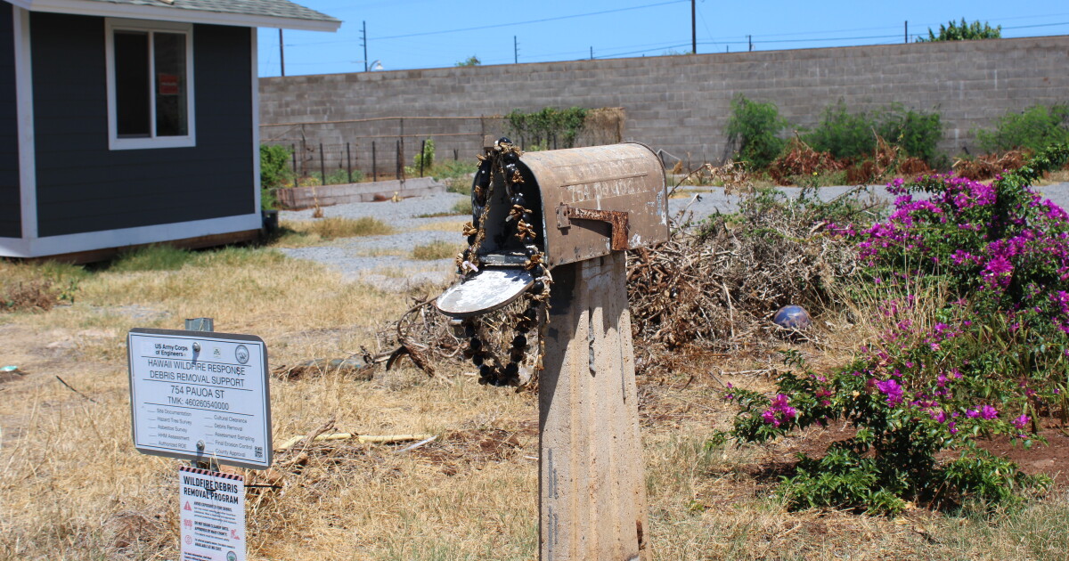 'Insult to injury': Lahaina fire survivors face mail delivery challenges