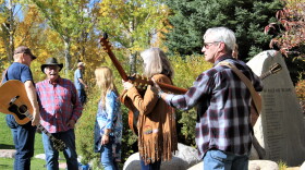 Musicians share stories and perform John Denver's songs in John Denver Sanctuary in Aspen on Oct. 5. Dozens gathered to celebrate the singer's life, legacy and music for a meet-and-greet that kicked off the 25th annual John Denver Celebration. 