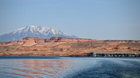 Boats on Lake Powell